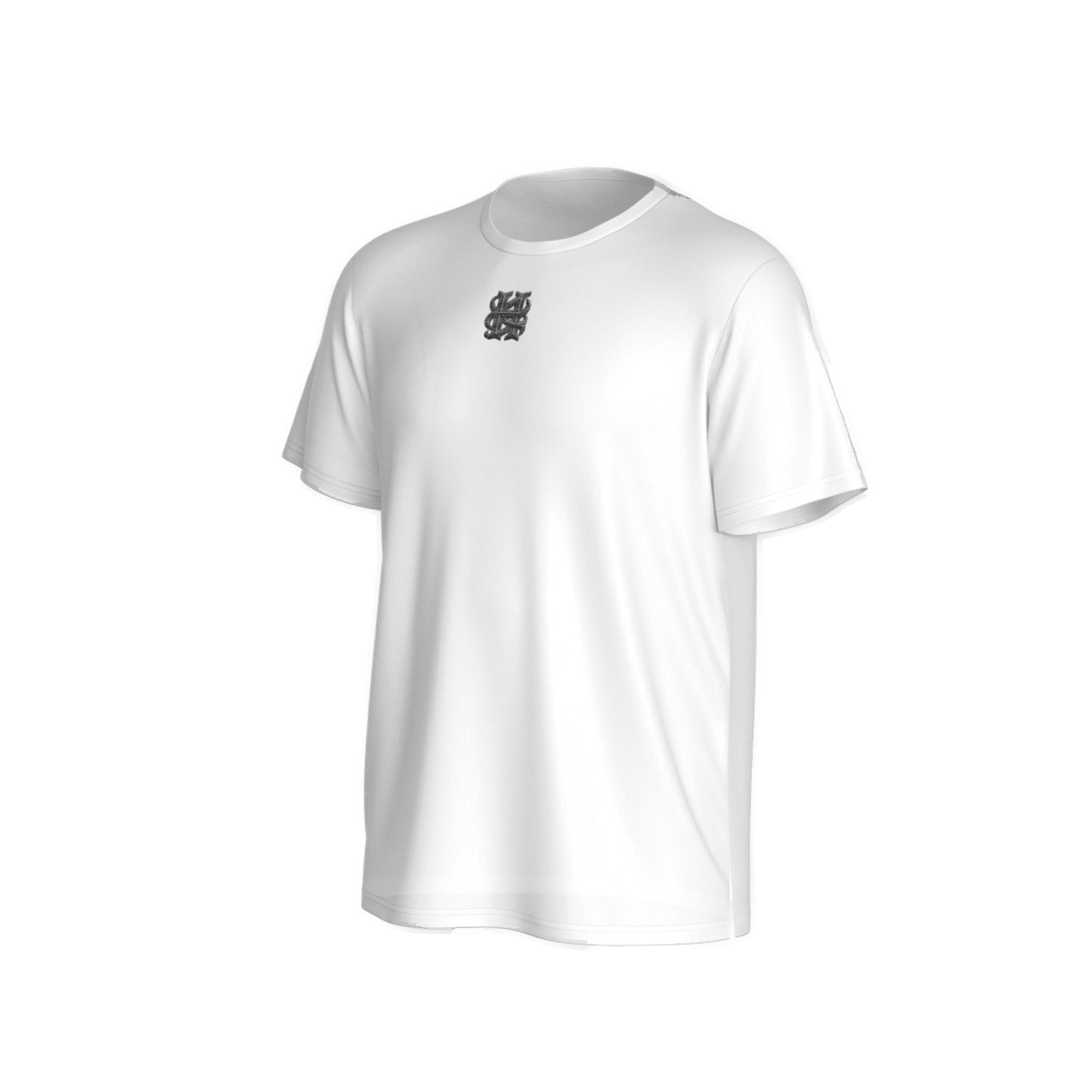 Hades Apparel White Vintage Men's Split Hem Sun Protection T-Shirt