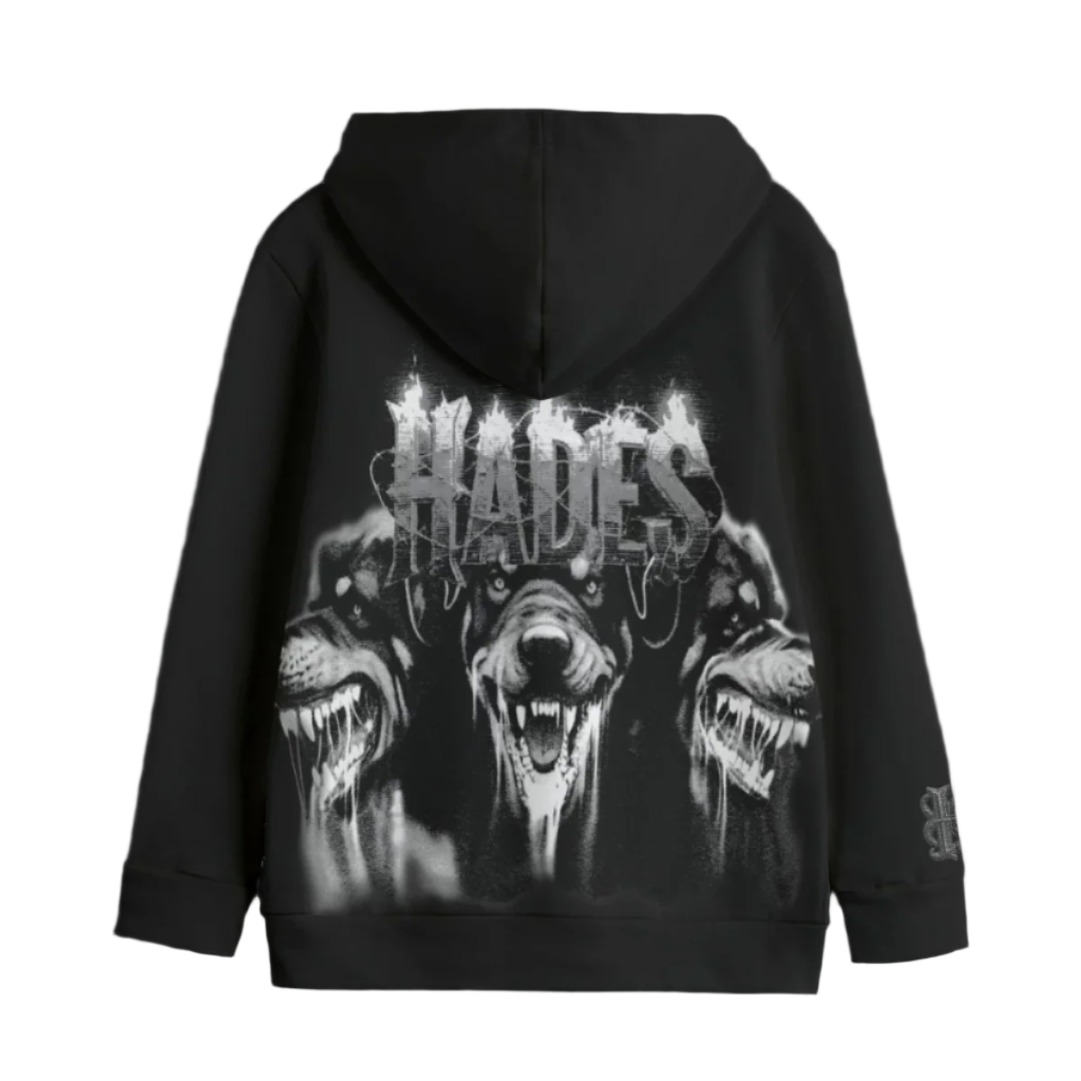 Hade Apparel Black Vintage Unisex Kid's Pullover Hoodie | 310GSM Cotton