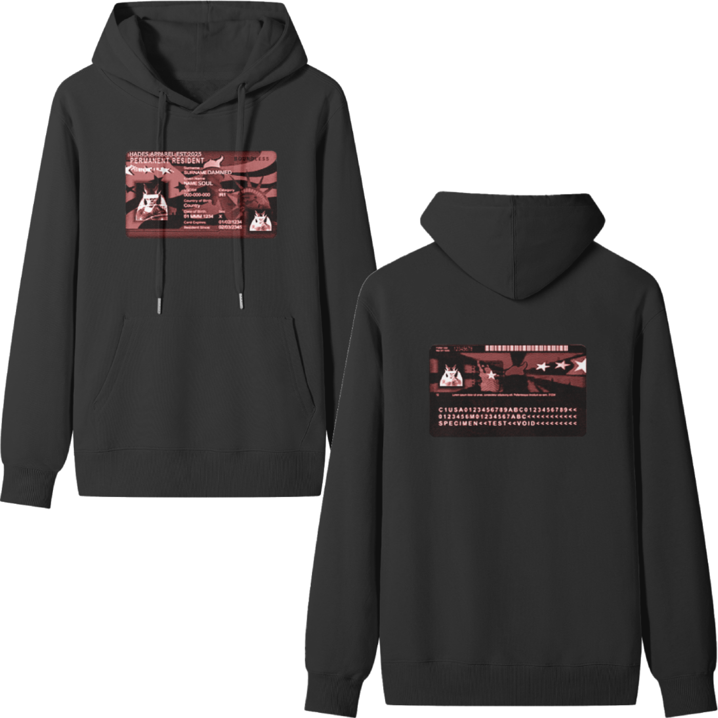 Hades Apparel Classic Hoodie - 300 GSM