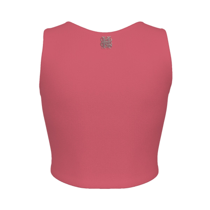Hades Apparel All-Over Print Women's Sport Crop Tank Top