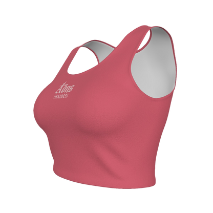 Hades Apparel All-Over Print Women's Sport Crop Tank Top
